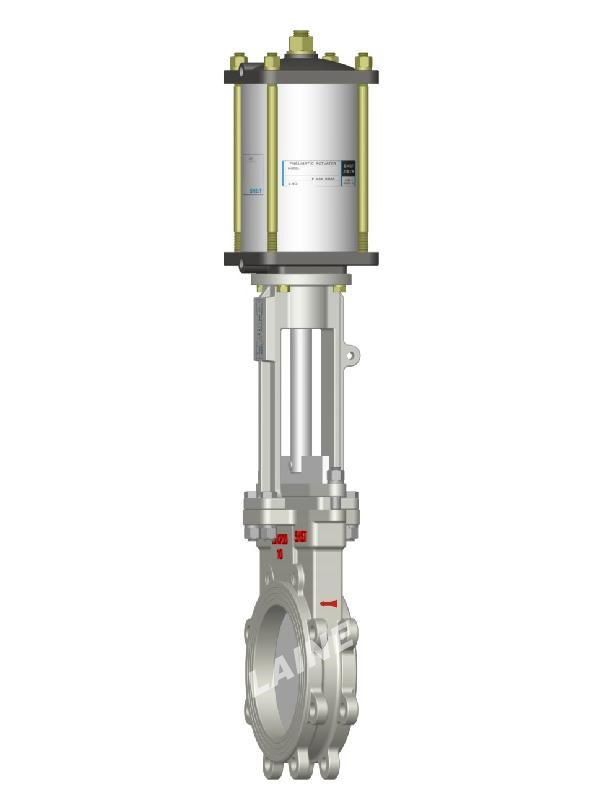进口不锈钢气动刀型闸阀