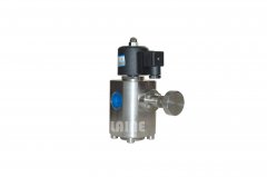 进口螺纹双控电磁阀